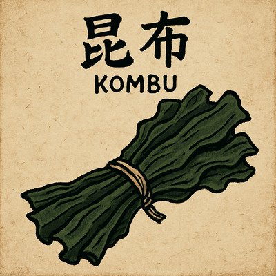 KOMBU l alga base di molti tipi di brodo e di numerose salse