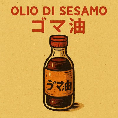 boccetta di OLIO DI SESAMO