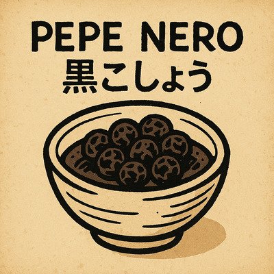 ciotola di PEPE NERO