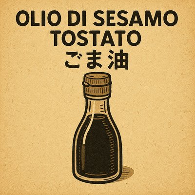 OLIO DI SESAMO TOSTATO