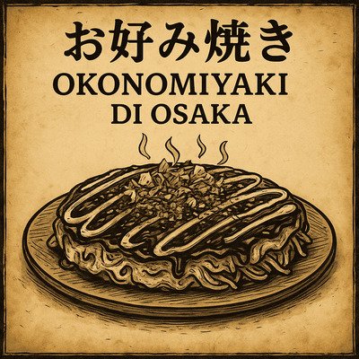 OKONOMIYAKI DI OSAKA