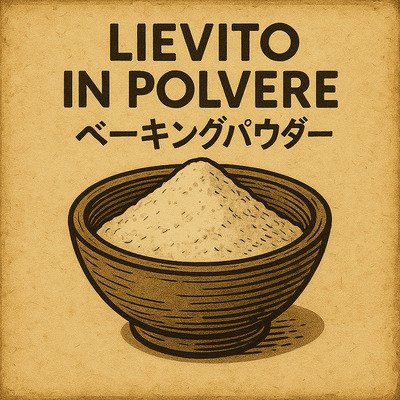 LIEVITO IN POLVERE per salati
