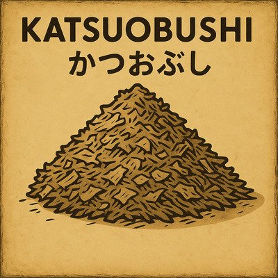 Katsuobushi scaglie di tonnetto essiccato