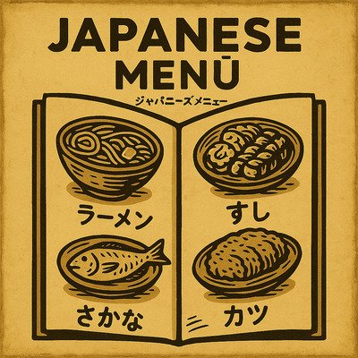 JAPANESE MENU